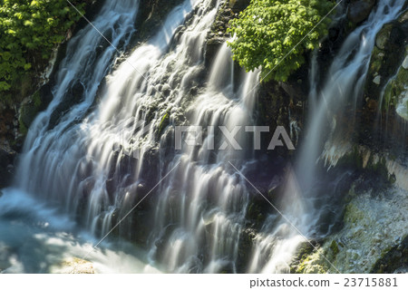 Shirahige waterfall of Biei Shirogane Town 23715881
