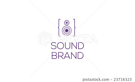 Sound vector logo design template Sound vector logo design template 23716323