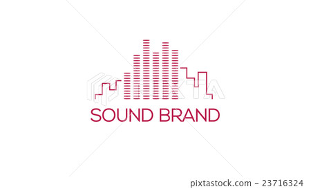 Sound vector logo design template Sound vector logo design template 23716324