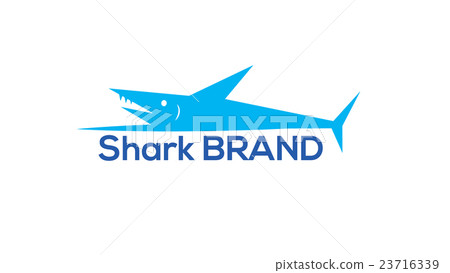 Shark vector  logo design template 23716339