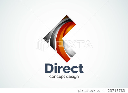 Abstract business company arrow logo template 23717783