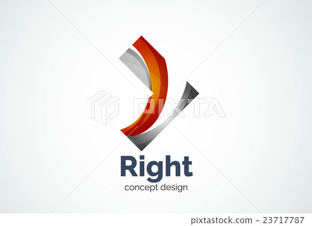 Abstract business company arrow logo template Abstract business company arrow logo template 23717787