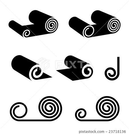 roll of anything black symbol 23718136