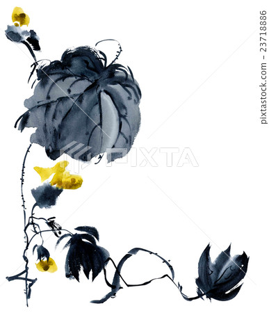Yellow flower illustration.. Yellow flower illustration.. 23718886