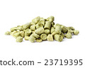 hops pellets isolated on white background 23719395