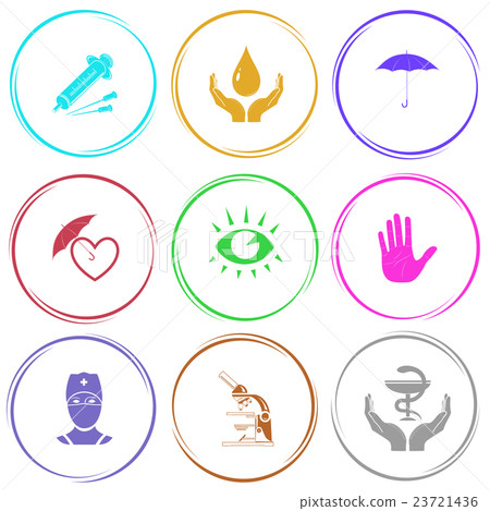 syringe, protection blood, umbrella,  love 23721436