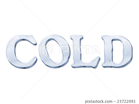 Ice letter _COLD - Stock Illustration [23722091] - PIXTA