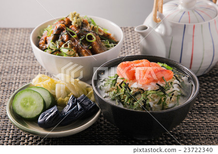 Meita chazuke and pickles and pickles 23722340