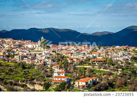 Lefkara, village of Larnaca district. Cyprus 23723055