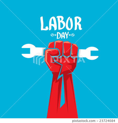 Usa labor day vector background. 23724084