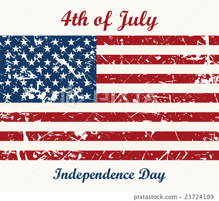 Flag USA. 4th of July. Independence Day Vector Flag USA. 4th of July. Independence Day Vector 23724189