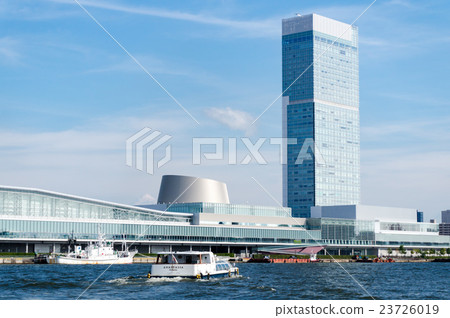 View of Toki Messe from Minato Pia Boarding Area 23726019