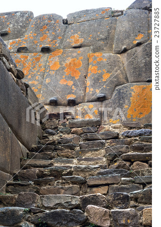 Famous Ollantaytambo pre-Columbian Inca site  23727885