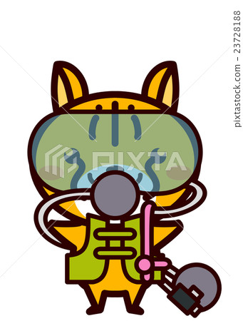 Scuba diving animal series 23728188