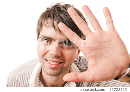 young casual man portrait young casual man portrait 23728523