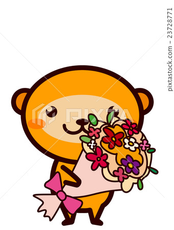 花束和動物系列 23728771