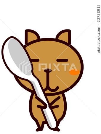 Animal series with spoon 23728912