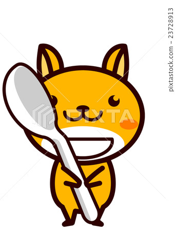 Animal series with spoon 23728913