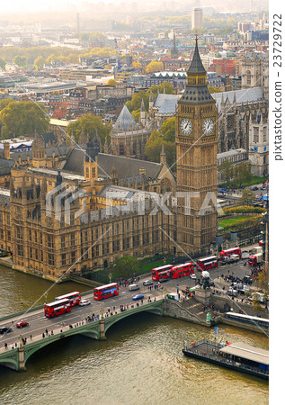 Big Ben and Houses of Parliament, London, UK.. Big Ben and Houses of Parliament, London, UK.. 23729722