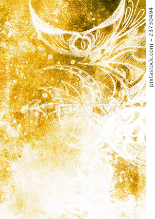 white ornamental filigran drawing. Sepia color white ornamental filigran drawing. Sepia color 23730494