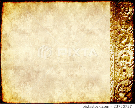 Grunge background with carving, Preah Khan Temple 23730737