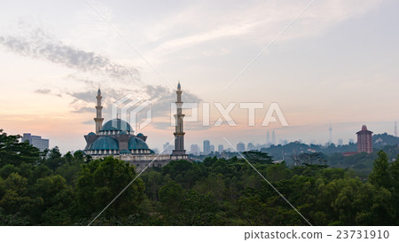 Kuala Lumpur, Malaysia Mosque at sunrise Kuala Lumpur, Malaysia Mosque at sunrise 23731910