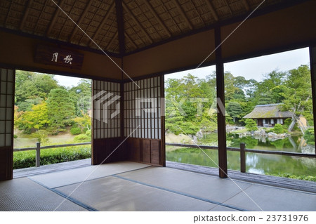 Katsura Rikyu moon wave building 23731976