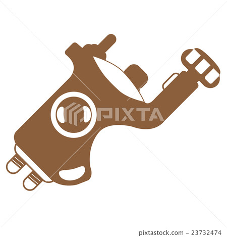 Tattoo machine icon. Tattoo Accessory. 23732474