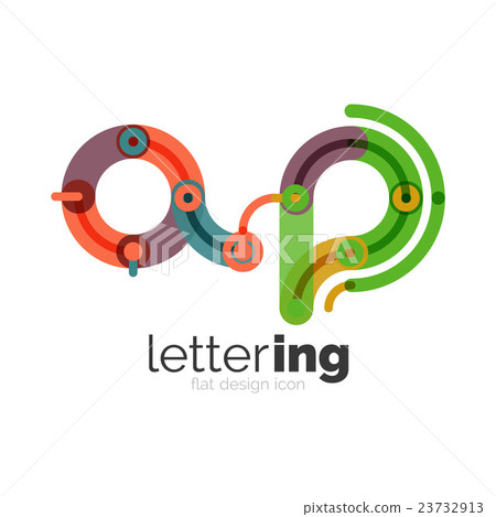 Letter logo business icon Letter logo business icon 23732913