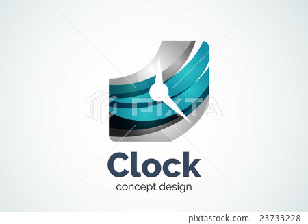 Clock logo template, time management business Clock logo template, time management business 23733228
