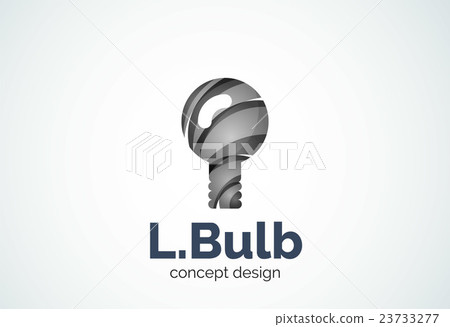 Light bulb logo template, new idea, energy or Light bulb logo template, new idea, energy or 23733277