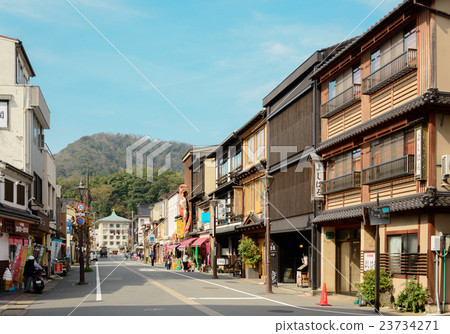 The streets of Kinosaki Onsen The streets of Kinosaki Onsen 23734271
