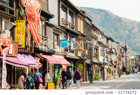 The streets of Kinosaki Onsen The streets of Kinosaki Onsen 23734272