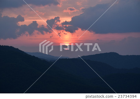夕陽 夕陽 23734394