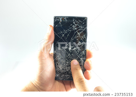 broken smartphone 23735153