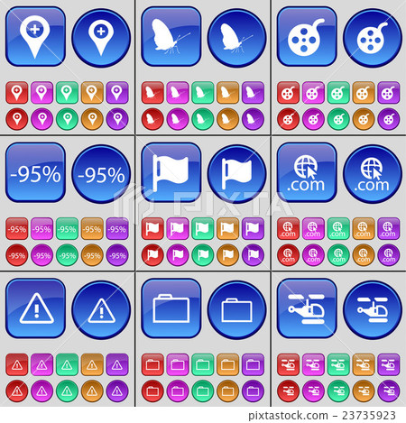 Checkpoint, Butterfy, Videotape, Discount, Flag, D 23735923