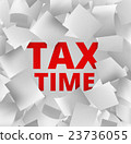 3d illustration concept for tax time 23736055