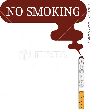 label o smoking sticker 23737064