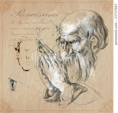 An hand drawn vector - renaissance 23737667