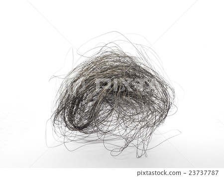 Wire on white background. Wire on white background. 23737787