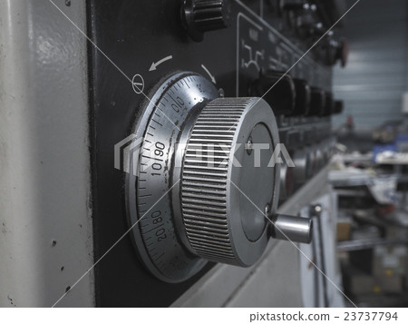 Control panel of machine. 23737794