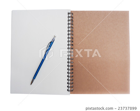 Drawing book on white background. 23737899