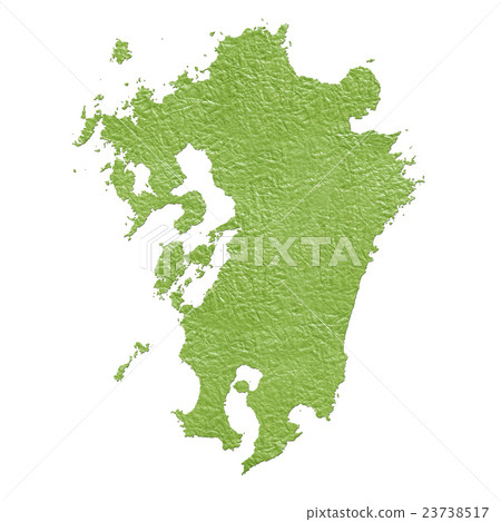 Kyushu Maps - Stock Illustration [23738517] - PIXTA