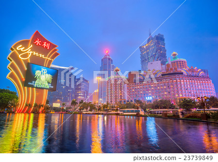 The Buildings of casino in Macau, China The Buildings of casino in Macau, China 23739849