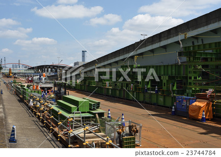Capital city Highway No. 1 Haneda renewal work: Oi JCT bridge undergoing partial rebuild Capital city Highway No. 1 Haneda renewal work: Oi JCT bridge undergoing partial rebuild 23744784