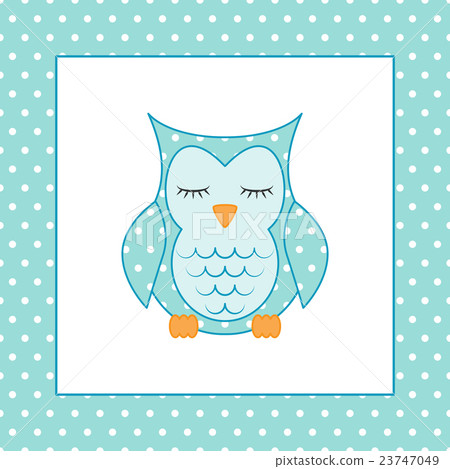 Sleeping owl. Applique. Patchwork. Pattern. 23747049