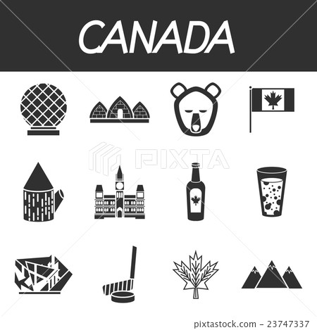Canada icons set 23747337