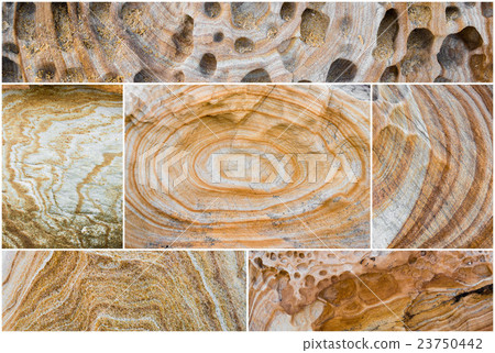 Australian sandstone rock formation background 23750442