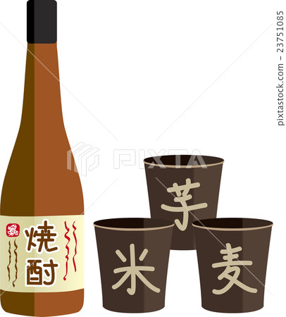 Shochu and Cucumber 23751085