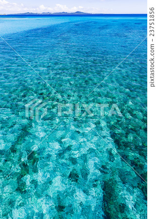 海，海景，景觀，沖繩。 23751856